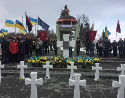 На Верецькому перевалі вшанували пам’ять січовиків Карпатської України