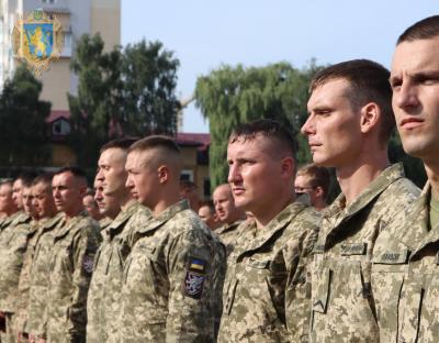 До Львова із зони проведення ООС повернулись військовослужбовці 80-ї окремої десантно-штурмової бригади