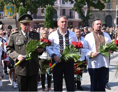 Львівщина разом з усією Україною святкує 27-у річницю Незалежності (+відео)