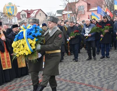 У Сокільниках відкрили пам’ятник Героям Небесної Сотні