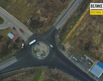 На перетині доріг поблизу Жовкви тривають роботи над транспортною розв’язкою