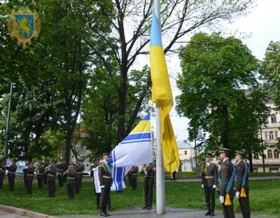 На Львівщині урочисто відзначили 100-річчя підняття українських прапорів на кораблях Чорноморського флоту 