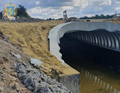 Дорожники завершують ремонтувати міст на дорозі Пирятин – Гораєць