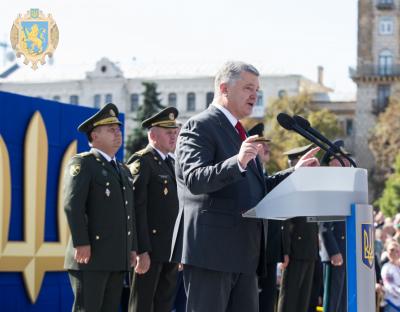 Президент про головні завдання суспільства та влади: Зробити незалежність – незворотною, Україну – великою та сильною