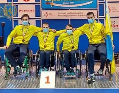 Львів‘яни вибороли золото чемпіонату світу з фехтування на візках