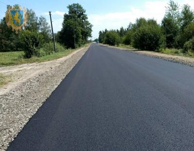 В області триває ремонт автомобільних доріг місцевого значення загального користування