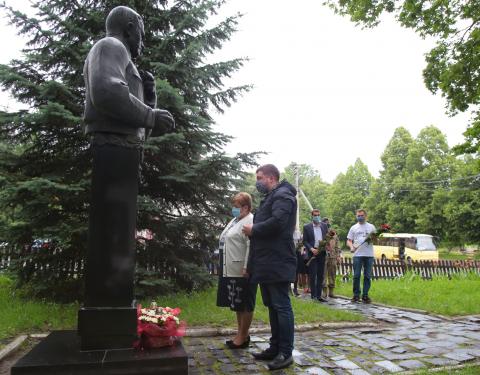 У Зашкові відзначили 129-у річницю від дня народження Євгена Коновальця