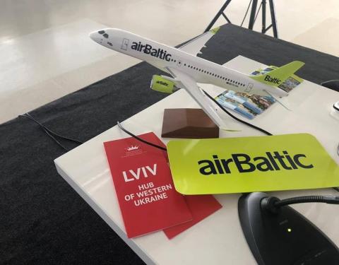 AirBaltic у Львові: аеропорт співпрацюватиме з авіакомпанією задля сполучення з Прибалтикою та Скандинавією