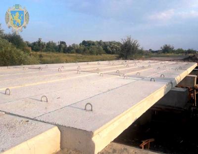 На Пустомитівщині триває ремонт мостового переходу через р. Ставчанка