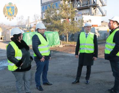 Юрій Бучко перевірив дотримання вимог природоохоронного законодавства на асфальтобетонному заводі