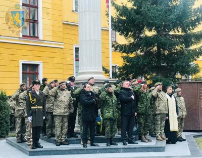 В Академії сухопутних військ відзначили День Збройних Сил України