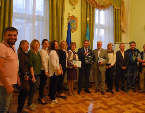 Працівників кінематографу Львівщини привітали із професійним святом