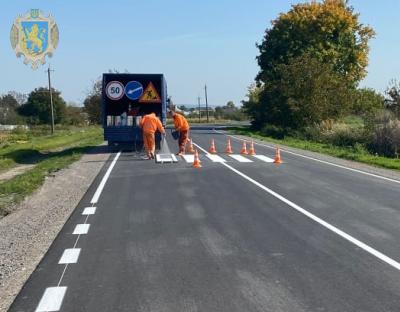 В області відремонтували ділянку дороги Золочів- Красне
