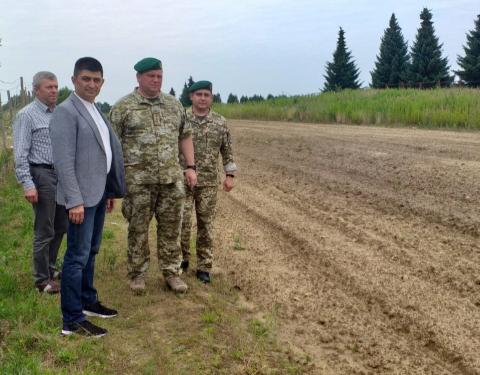 Віталій Загайний оглянув ділянки держкордону, які проходять через територію Львівщини