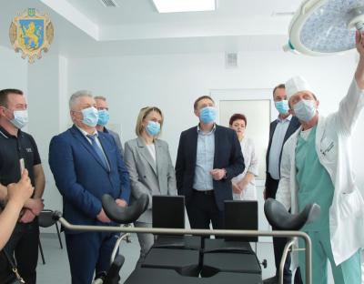 У Червоноградській міській центральній лікарні відкрили нове приймальне відділення