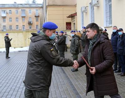 У Львові урочисто відзначили 30-ту річницю з Дня створення військової частини №4114 Нацгвардії