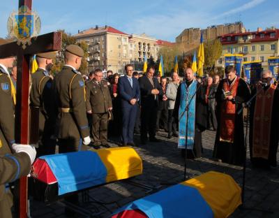 На Личаківському кладовищі перепоховали воїнів Української Повстанської Армії