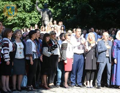 На Львівщині святкують День вишиванки (+відео)