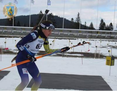 Юлія Городна – чемпіонка України з біатлону