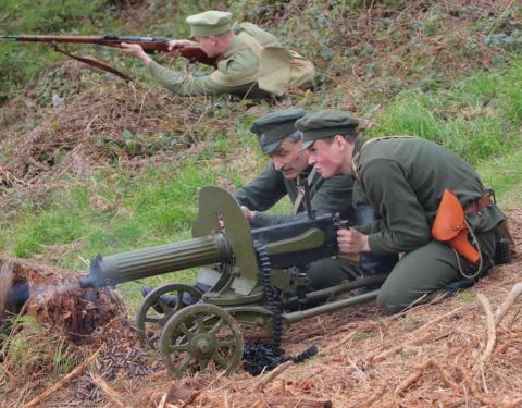 На Маківці реконструювали події героїчного бою Українських січових стрільців