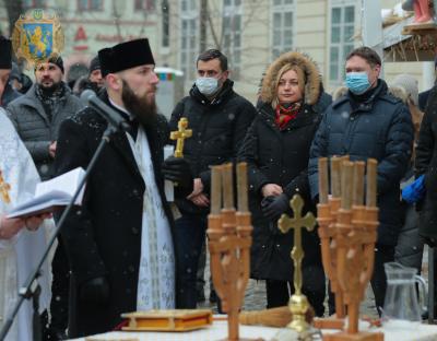 Максим Козицький долучився до Чину освячення води
