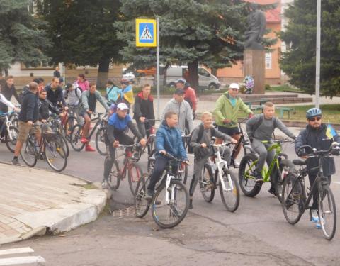 На Стрийщині відбувся патріотичний велопробіг «Від Бандери до Бандери»