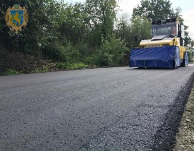 В області триває ремонт автомобільної дороги Шегині-Боляновичі (+відео)