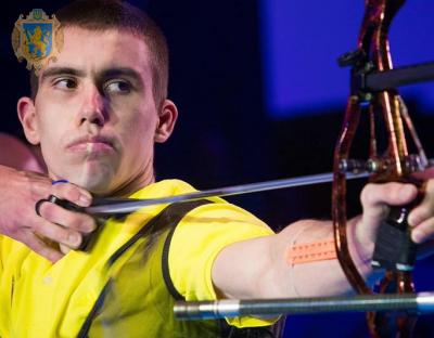 Львівський лучник Сергій Макаревич виборов срібло в етапі Світової серії стрільби з лука в приміщенні