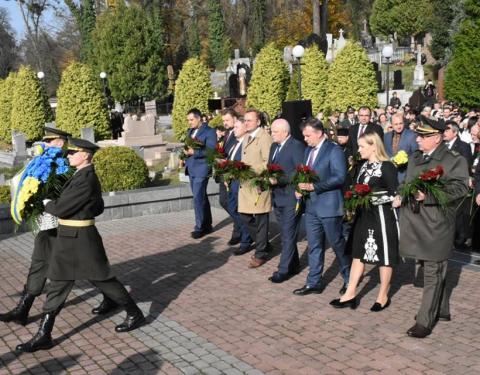 На Личаківському кладовищі віддали шану творцям ЗУНР