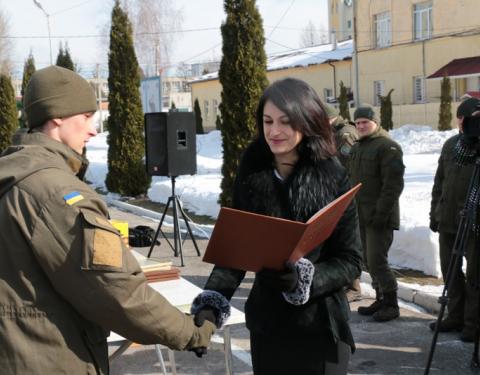 На Львівщині відзначили річницю створення Національної Гвардії