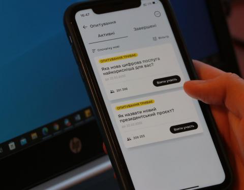 Мінцифри: Понад 200 000 українців пройшли опитування в застосунку Дія