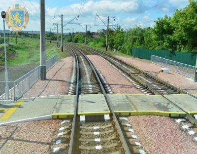 У Львові завершили будівництво пішохідного переходу через колії між вул. Городоцькою та Курмановича