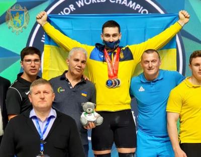 19-річний жидачівський важкоатлет Богдан Гоза виборов 3 медалі на чемпіонаті світу