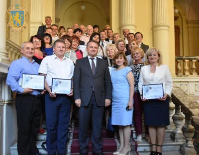 Олег Синютка зустрівся з директорами кращих шкіл області за підсумками ЗНО 2018