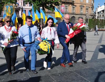 Українці і  поляки спільно відзначили День Конституції Польщі