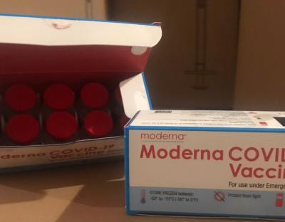 На Львівщину прибула вакцина «Moderna»