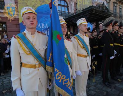 У межах відзначення Дня Захисника України відбулась урочиста посвята в ліцеїсти