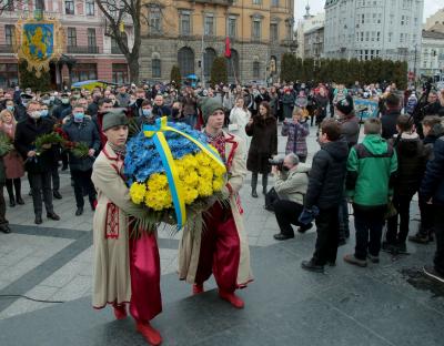 Максим Козицький разом з громадськістю вшанував пам'ять Великого Кобзаря