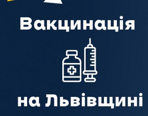 На Львівщині вакцинуватися від Covid-19 можна у пунктах щеплення