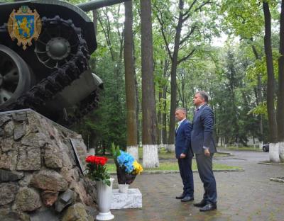 На Львівщині відзначили День танкіста