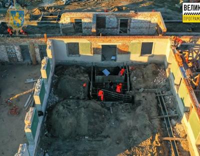 В межах Великого будівництва триває реконструкція дитячого садка Жовківської громади 