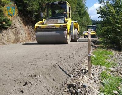 Турка-Східниця: в області триває ремонт автомобільної дороги 