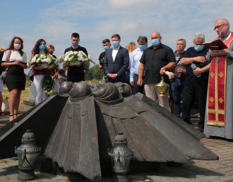 Максим Козицький вшанував пам'ять загиблих у Скнилівській трагедії