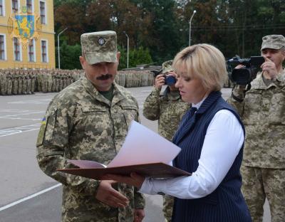 З нагоди Дня Незалежності на Львівщині відзначили військовослужбовців Академії сухопутних військ