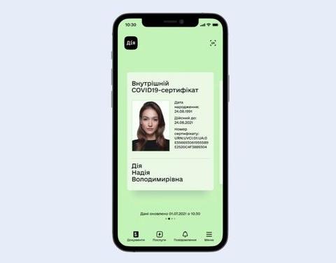Понад 10 млн українців мають COVID-сертифікати, що підтверджують вакцинацію від коронавірусної хвороби