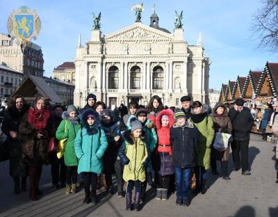 Діти із Донеччини відсвяткували Різдво на Львівщині