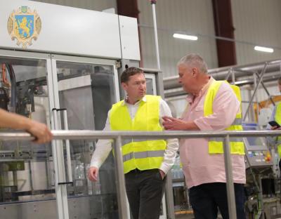 Максим Козицький ознайомився з роботою одного з найбільших підприємств Стрийщини