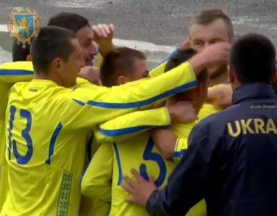 На Львівщині збірна команда України з футболу перемогла Азербайджан у матчі Кубку регіонів УЄФА