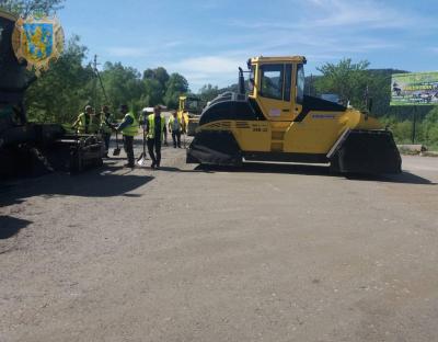 В області триває ремонт автомобільної дороги Турка-Східниця