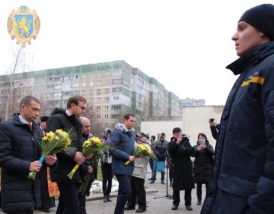 На Львівщині вшанували учасників ліквідації наслідків аварії на Чорнобильській атомній електростанції